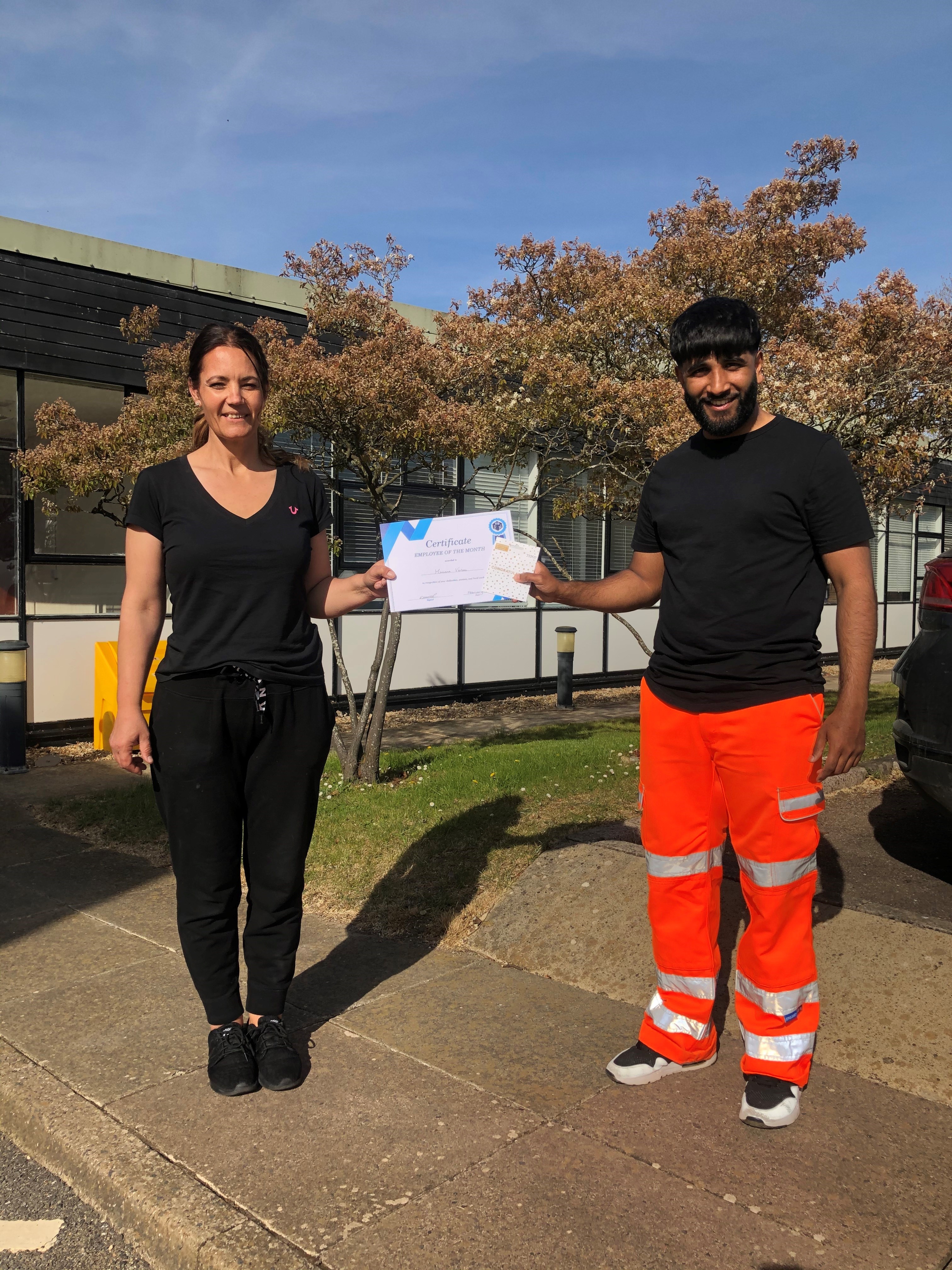 Mariana Employee of the Quarter