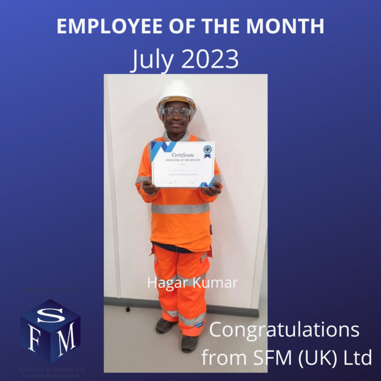 Employee of Month SFM - July 23