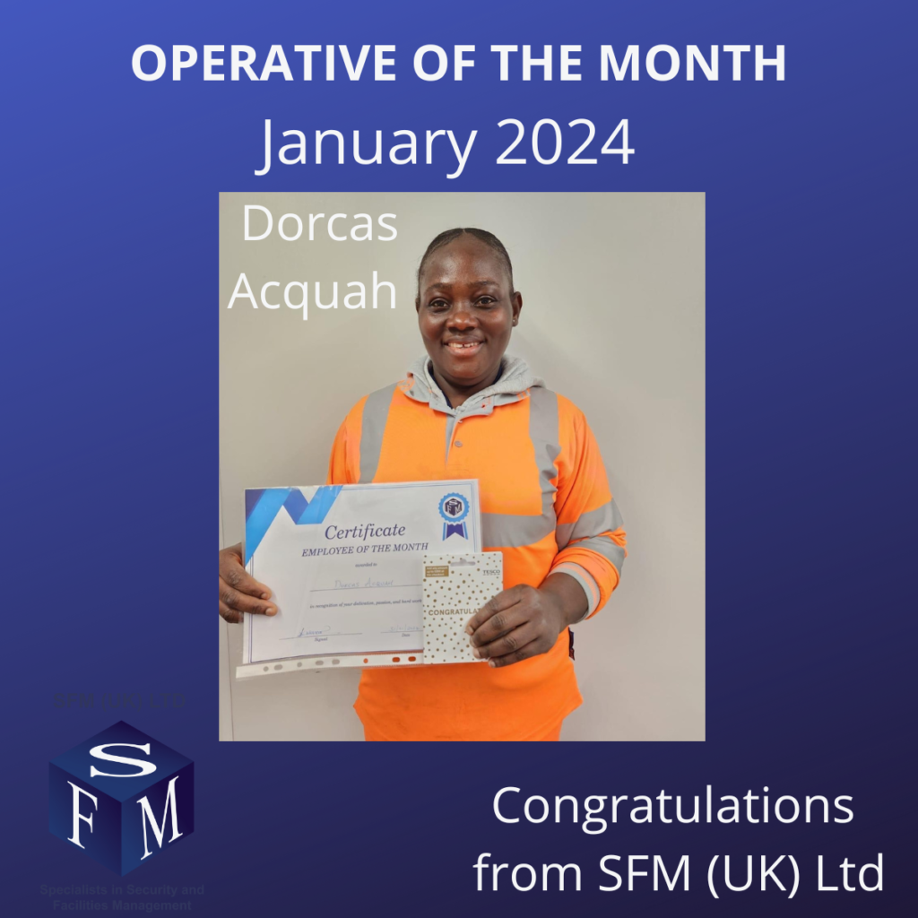 Dorcas Acquah , January 2024 Operative of the Month