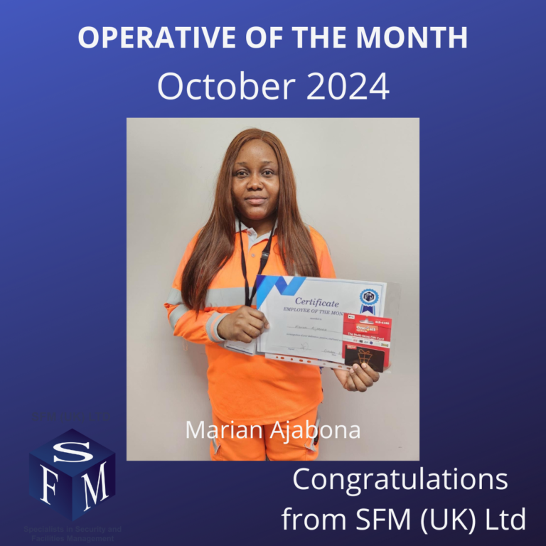 Operative of Month SFM - oct24