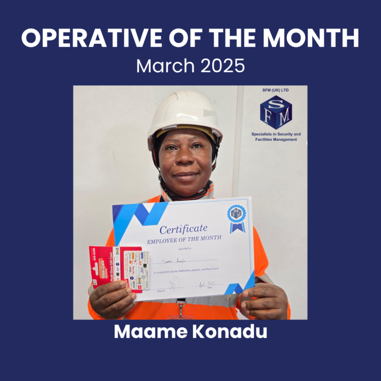 Operative of the Month - MAR 25