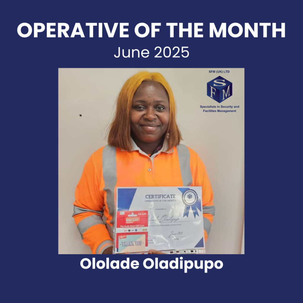 Operative of the Month - June