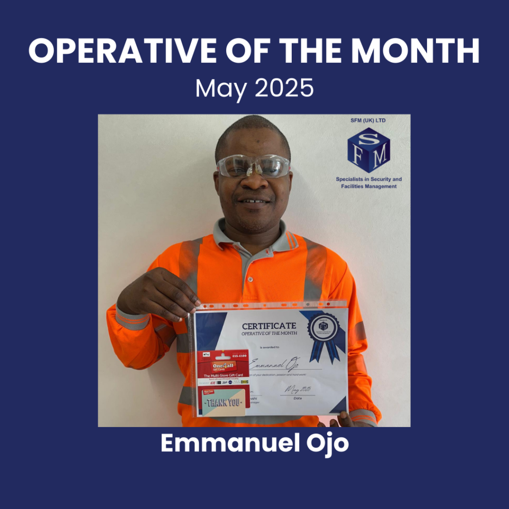Operative of the Month - MAY