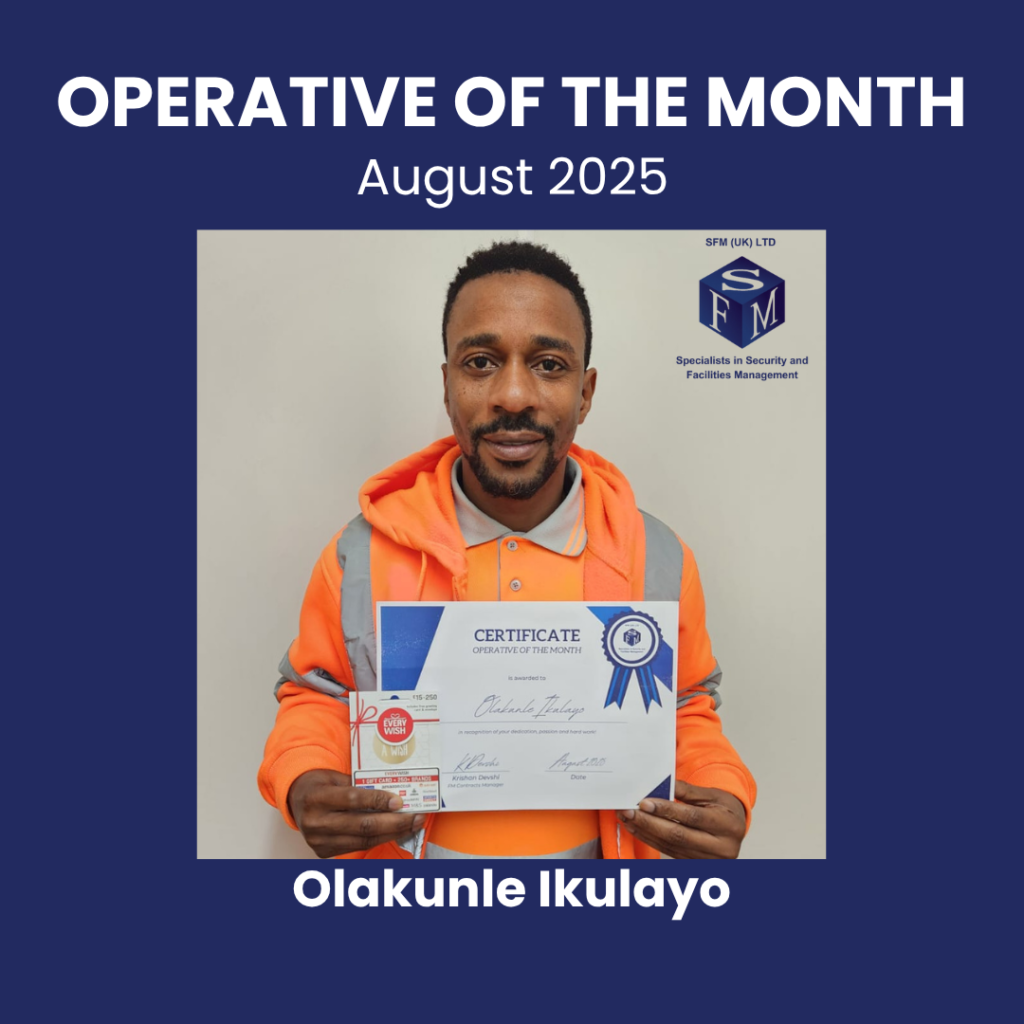 Operative of the Month AUG 2025