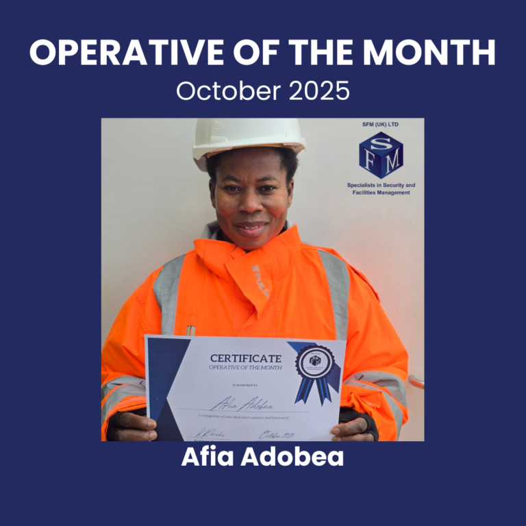 Operative of the Month Oct 2025